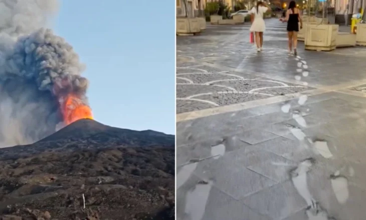 Riaktivizimi i vullkanit Etna në Itali, anulohen fluturimet në Katania, mbyllet aeroporti