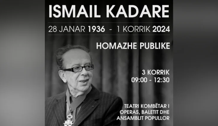 Sot mbahen homazhet publike për Ismail Kadaren. Detaje nga ceremonia shtetërore