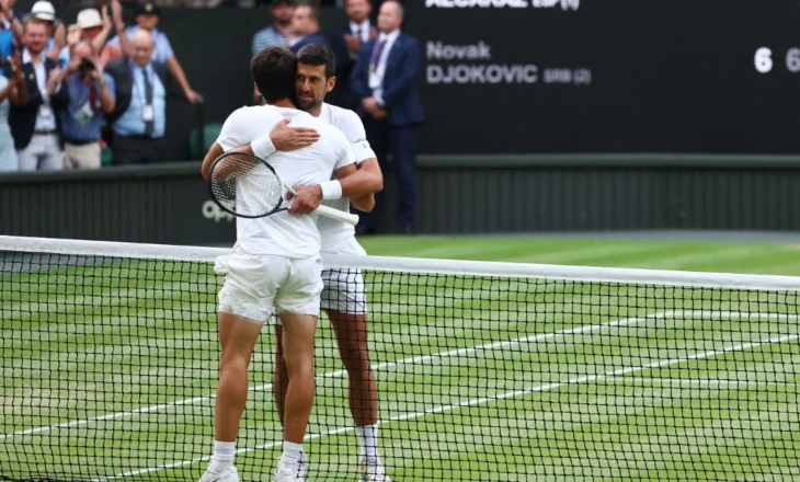 TENIS/ Xhokoviç dhe Alkaraz, sërish përballë në finalen e Uimbëlldonit