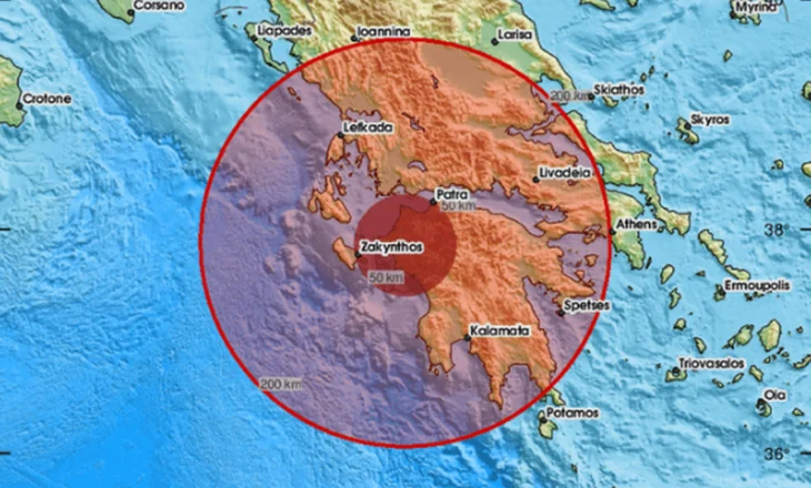 Tërmeti i dytë brenda 24 orëve në Greqi