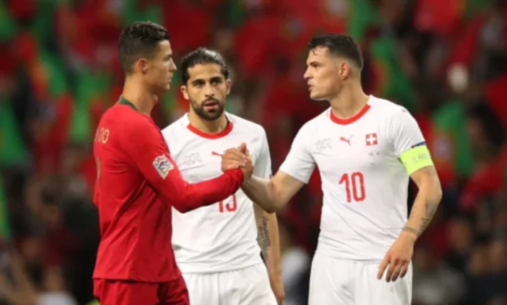 Zvicra kërkon gjysmëfinalen ndaj Anglisë, Xhaka në ndjekje të rekordit që mbahet nga Kristiano Ronaldo