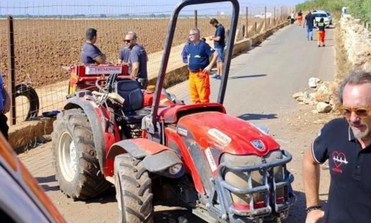 E zë poshtë traktori, humb jetën 32-vjeçari shqiptar në Itali