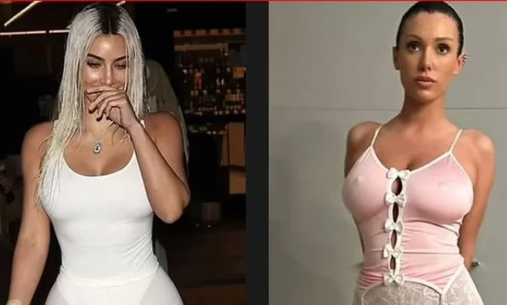 Kim Kardashian kërkon vëmendjen e ish-burrit? Akuzohet se kopjon veshjet e të dashurës së tij të re 