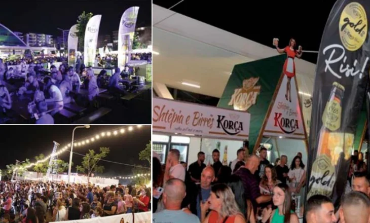 Netë magjike, mbyllet festa e “Birra Korça”, pjesëmarrje e jashtëzakonshme. “Gold By Korça”, zgjedhja e turistëve