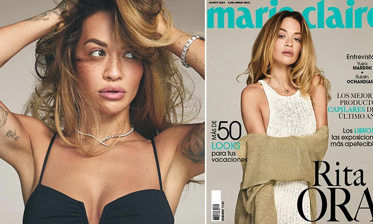 Rita Ora shkëlqen në kopertinën e revistës “Marie Claire”