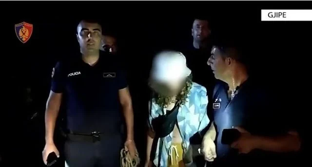 (VIDEO) Mbeti e bllokuar 6 orë në kanionin e Gjipesë, Policia dhe FNSH nxjerrin turisten gjermane