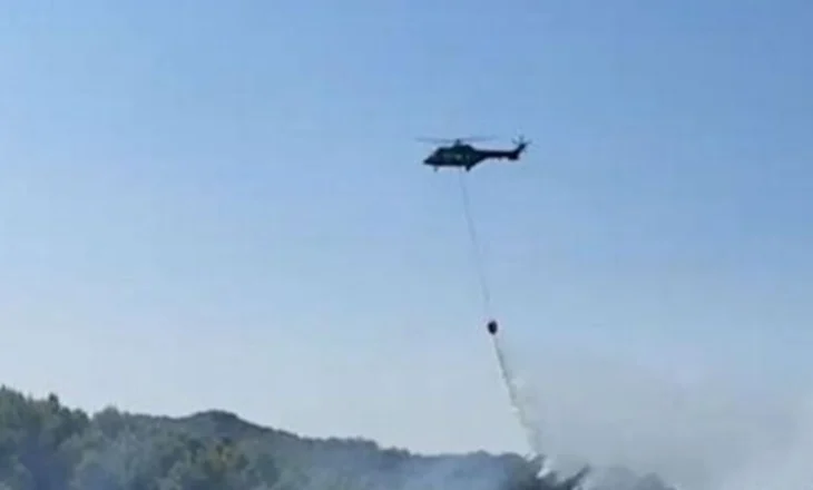 Zjarr në fshatin Mengaj në Kavajë, kërkohet ndërhyrja nga ajri