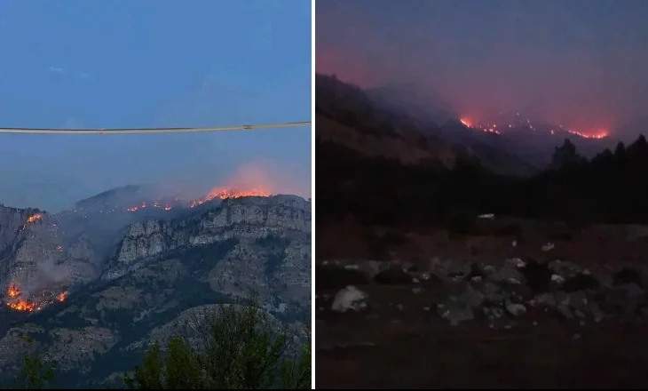 Zjarri në Vaun e Dejës përhapet në drejtim të Lezhës, rrezikohen zonat e banuara