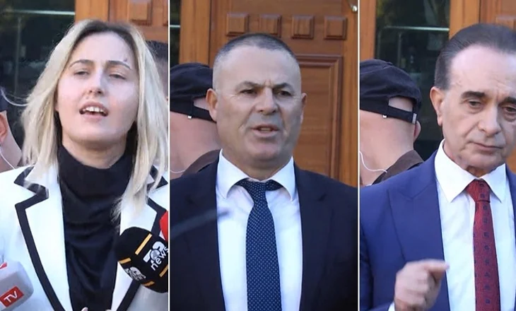 Deputetët e PD: Këtë pamje do ta shihni çdo seancë, Berisha dhe Salianji, të burgosur politik