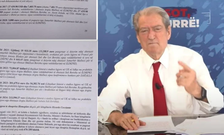 Head of the opposition says that his daughter paid 434,000 euros for health and lawyers’ expenses in France and Britain, and also took a loan