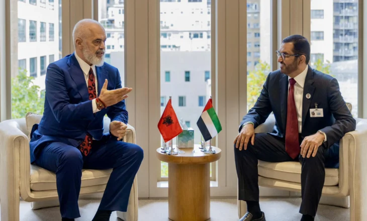 Kryeministri Rama takim me Sultan Ahmed Al Jaber në New York: Ja dy projektet e mëdha të energjisë që po finalizojmë me Emiratet e Bashkuara Arabe