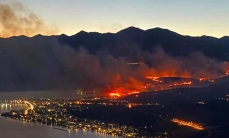 Si pasojë e zjarreve në Greqi, evakuohen disa fshatra