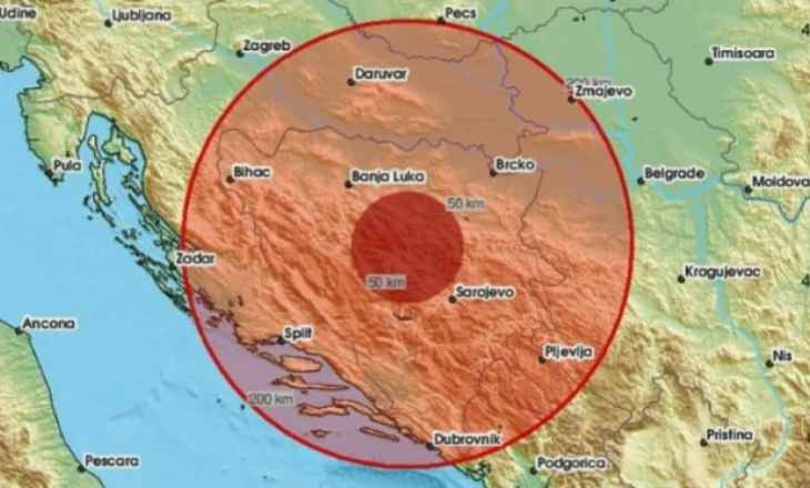 Tërmet në Bosnjë dhe Hercegovinë, mediat sjellin detajet e para