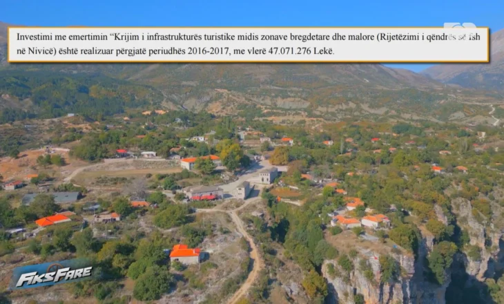 Fiks Fare; Government’s 500,000 euro investment for the revitalization of Nivica tourist village, forsaken without ever being used