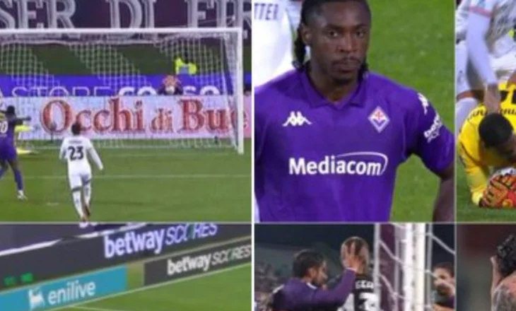 Ndeshja e çmendur me 3 penallti të humbura, Milani mposhtet në transfertë nga Fiorentina