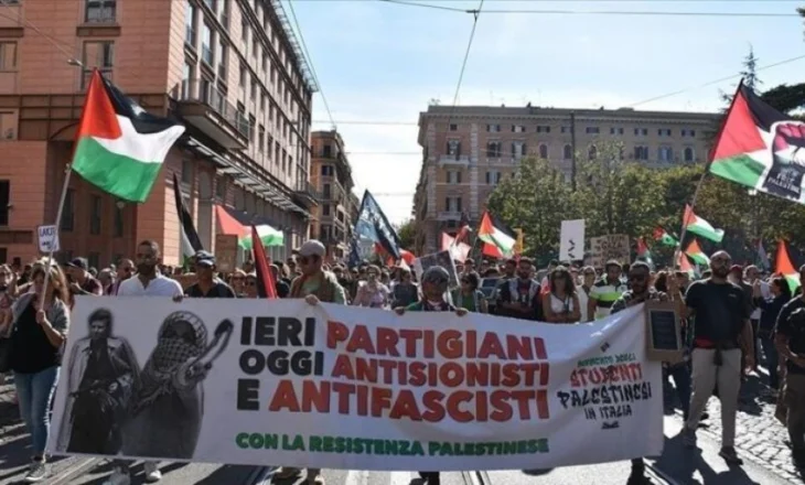 Policia italiane ndalon 2 tubime pro-palestineze të planifikuara për më 5 tetor në Romë