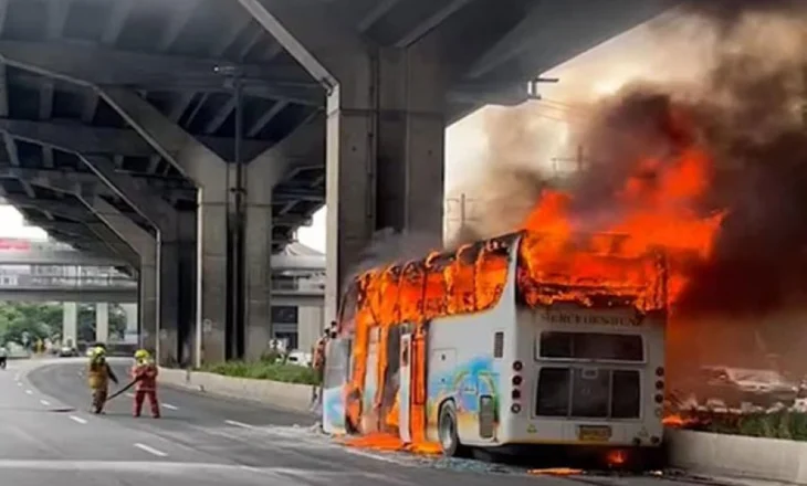 VIDEO-FOTO/ Ekskursioni shndërrohet në tragjedi! Dhjetëra fëmijë humbasin jetën nga përplasja e autobusit