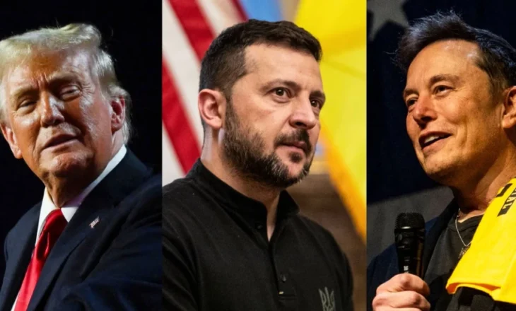 Bisedë telefonike mes Donald Trump dhe Presidentit Zelensky, merr pjesë edhe Elon Musk