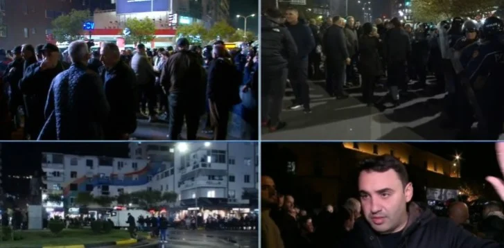 “Po përdoret gaz lotsjellës ndaj protestuesve”- Belind Këlliçi: Dhunë shtazarake, ne do të qendrojmë këtu…