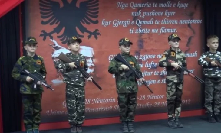 Tjetër incident në Maqedoninë e Veriut! Nxënësit veshën uniformë të UÇK-së, ministrja paralajmëron masa ndaj shkollës në Çellopek