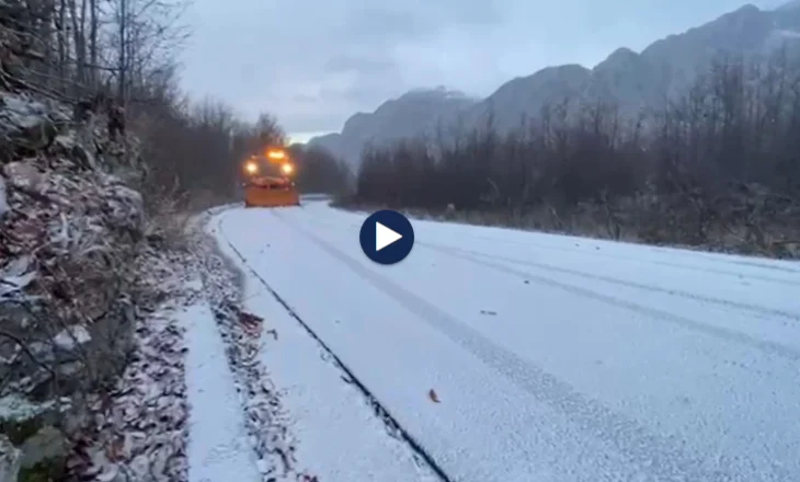 VIDEO/ Vermoshi and Thethi in northern Albania are covered by the snow