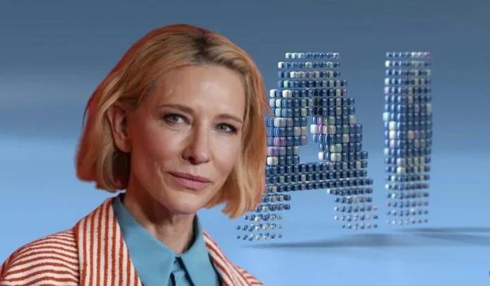 Aktorja australiane, Cate Blanchett e shqetësuar nga ndikimi i Inteligjencës Artificiale