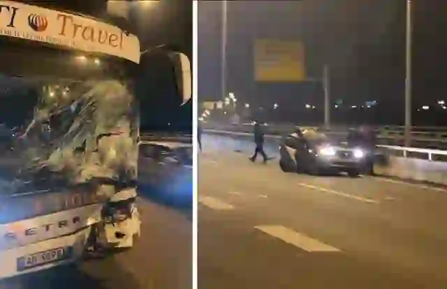 Autobusi “Tiranë-Bruksel” përfshihet në aksident fatal në Beograd