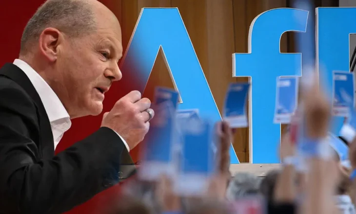 Kancelari gjerman Olaf Scholz kundërshton ndalimin e partisë së ekstremit të djathtë AfD