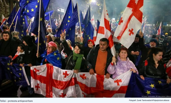 Protesta masive edhe në Gjeorgji pas asaj që ndodhi në Siri