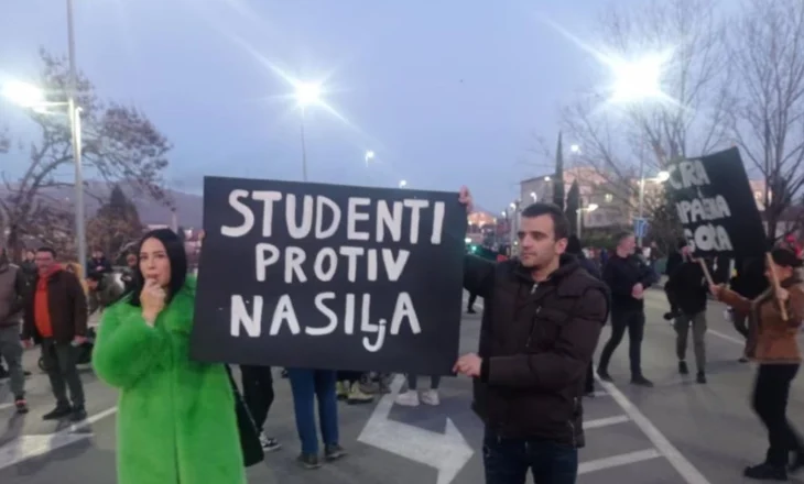 Intesifikohen protestat e studentëve në Mal të Zi