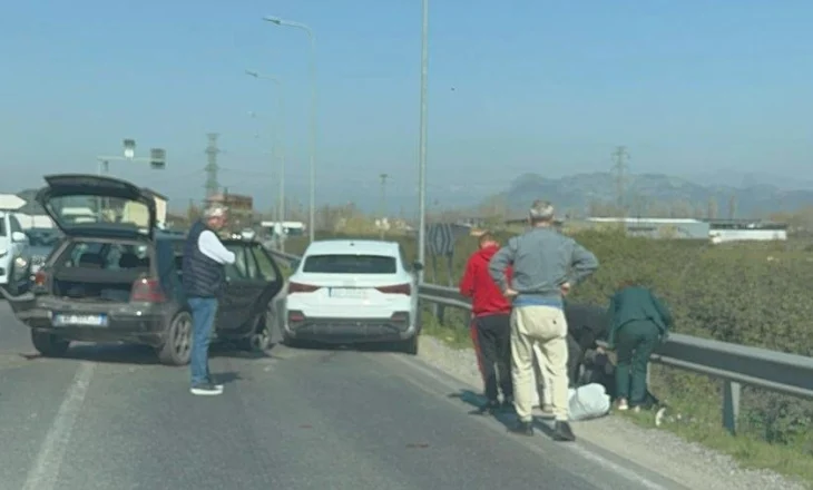 Aksident i trefishtë në aksin Lezhë- Shkodër, raportohet për një grua të plagosur rëndë