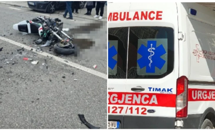 Aksident me vdekje! Makina përplaset me motorin, humb jetën 25-vjeçari (EMRI)