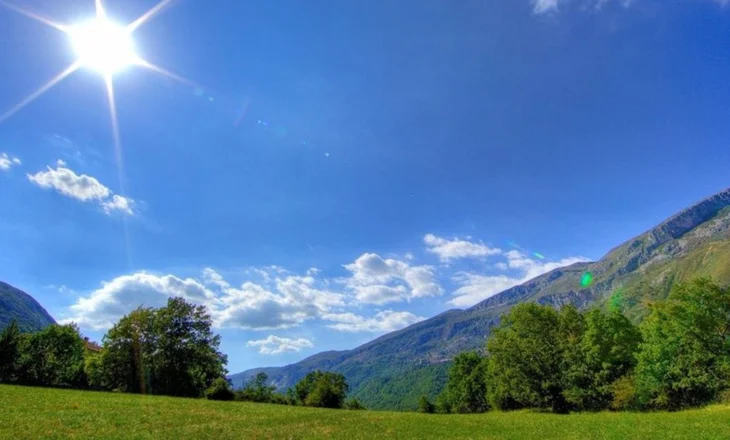 Ditë diell dhe mot i qëndrueshëm, si do të jenë temperaturat sot