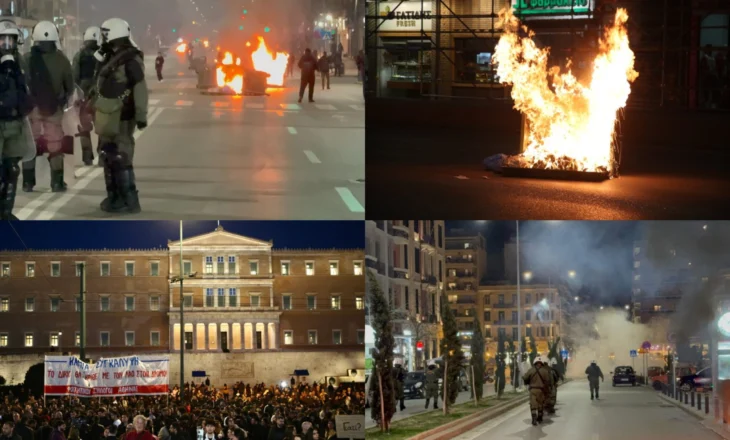 FOTO/ S’ka qetësi, Athina sërish në flakë. Mijëra grekë rrethojnë Parlamentin