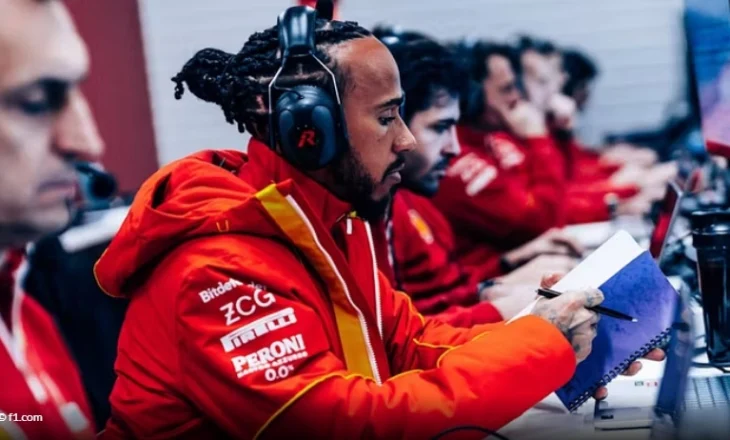 Hamilton has vështirësitë e para te Ferrari, shkatërron makinën pas një aksidenti në teste