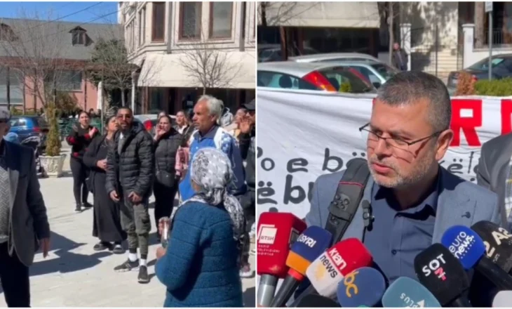 I arrestuar prej muajsh pasi u bë baba nga bashkëjetuesja 13-vjeçare! Qytetarët protestë para Gjykatës: Drejtësi për Dritson Kurtin! Avokati i të riut: Duhet një qasje për të kuptuar kulturën dhe traditat e komunitetit rom!