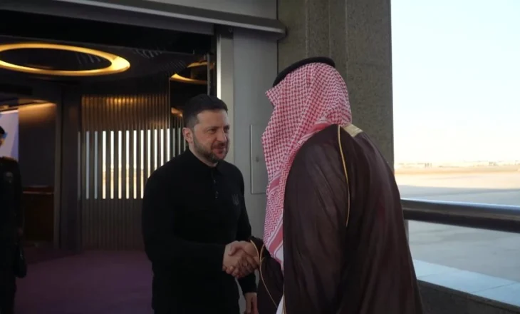 Kërkon paqe, Zelensky zbret në Arabinë Saudite