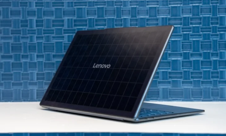 Lenovo prezantoi një laptop me panel diellor