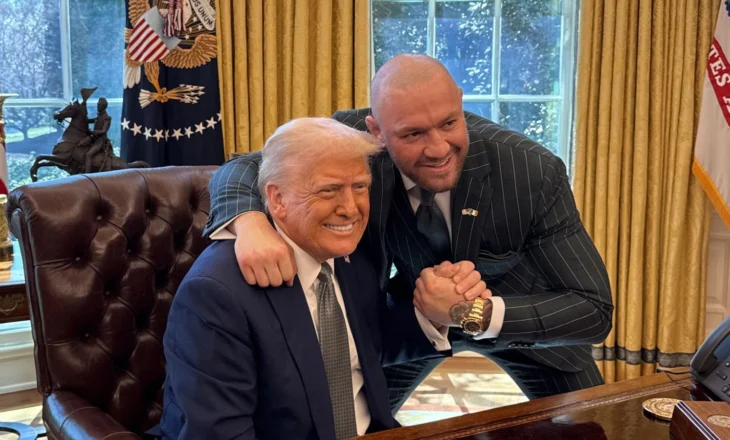 McGregor hyn në politikë, takon Trump në Shtëpinë e Bardhë dhe kandidon për president