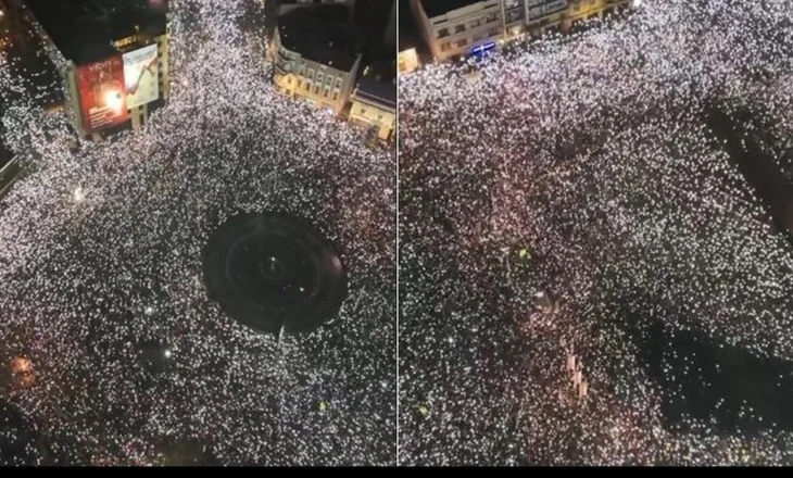 Protesta historike në Serbi, Kos: Qyetetarët demonstruan në mënyrë paqësore