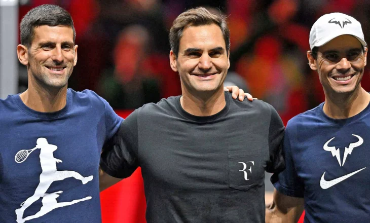 Rafael Nadal zbulon se cili është tenisti më i mirë mes tij, Djokovic dhe Federer