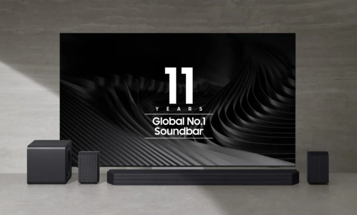 Samsung Soundbar kryeson shitjet globale për vitin e 11-të radhazi