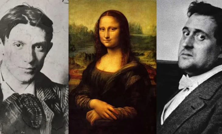 Si u akuzua Pablo Picasso dhe Guillaume Apollinaire për vjedhjen e kryeveprës së Leonardo da Vincit, “Mona Lisa”?!