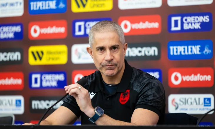 Sylvinho në konferencë: Kemi një ëndërr, kualifikimin në botëror!