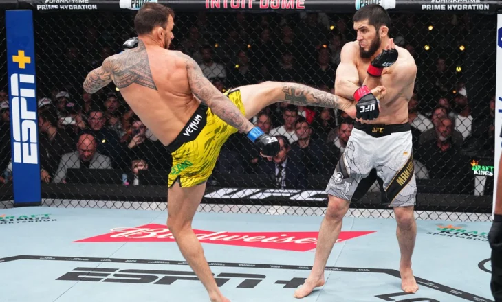 UFC-311/ Makhachev dhe Dvalishvili mbrojnë titujt kampionë, Prochazka fiton duelin e ish-kampionëve