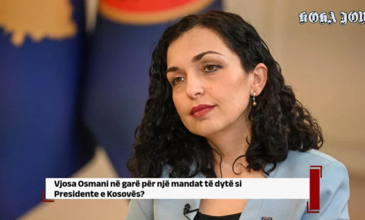 Vjosa Osmani në garë për një mandat të dytë si Presidente e Kosovës?