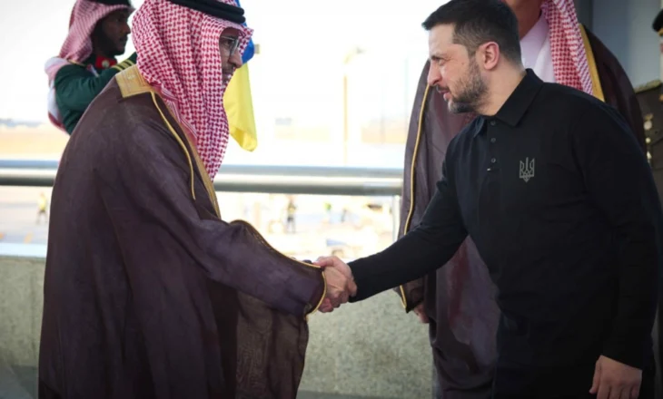 Zelensky mbërrin në Arabinë Saudite, takohet me princin e kurorës Mohammed bin Salman! Ja çfarë pritet të diskutohet