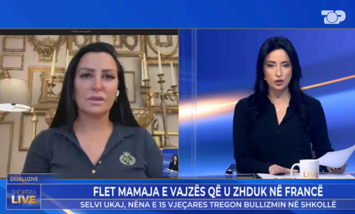 Zhdukja e shqiptares në Francë, e ëma flet ekskluzivisht për “Shqipëria Live”: Pashë videot si e rrihnin në shkollë, tmerr!