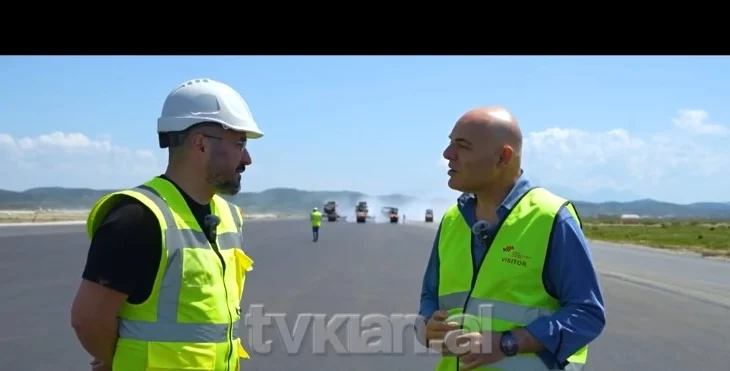 Aeroporti i Vlorës hyn në fazën e fundit të punimeve