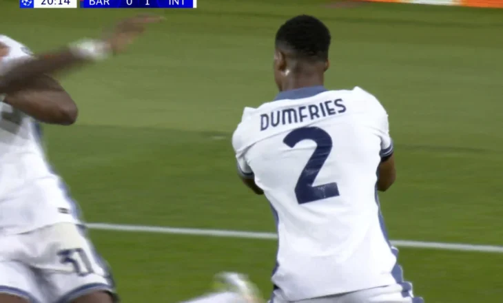 Çfarë supersfide! Dumfries shënon gol të “çmendur”, Barcelona kundërpërgjigjet me Yamal